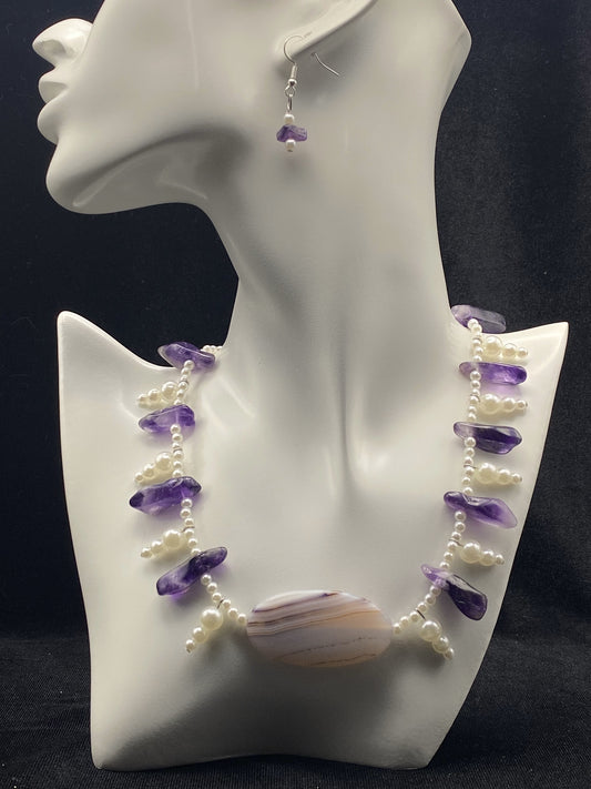 Agate-thyst Adornment